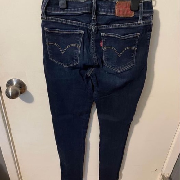 711 Levi's Skinny jeans (dark blue) - Picture 4 of 5